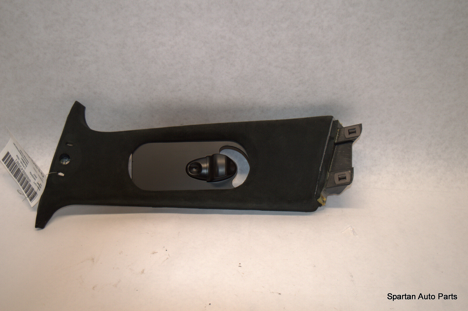 05-12 MASERATI QUATTROPORTE B PILLAR BLACK ALCANTARA LEFT DRIVER SIDE 
