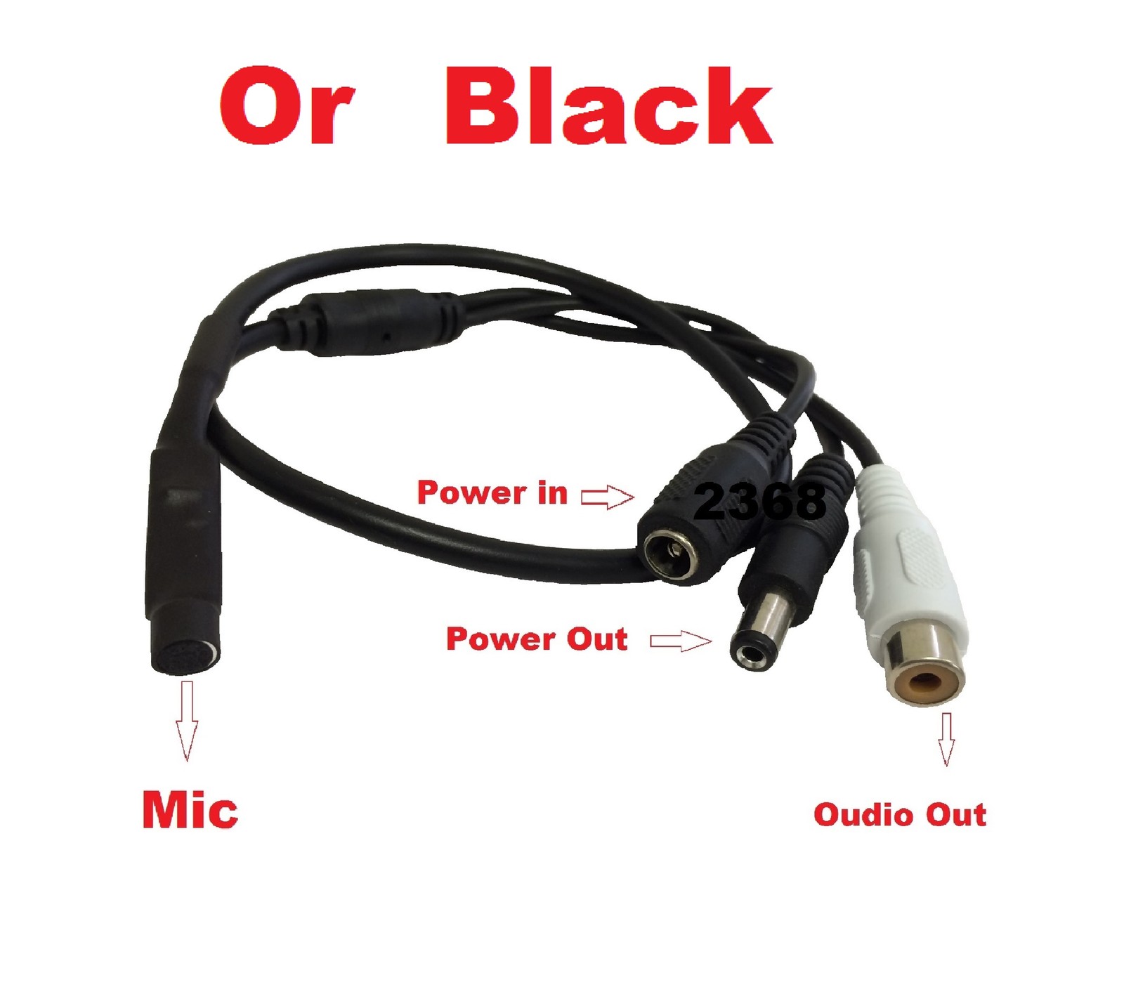 High Sensitive Audio Mic Microphone for CCTV Security Camera eBay