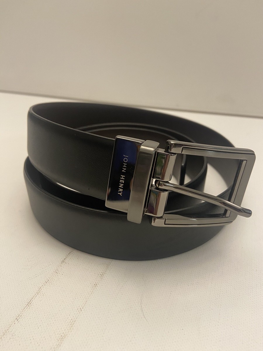 John Henry Black Leather Belt 1302052 Size 38 New | eBay John Henry Black Leather Belt 1302052 Size 38 New | eBay
