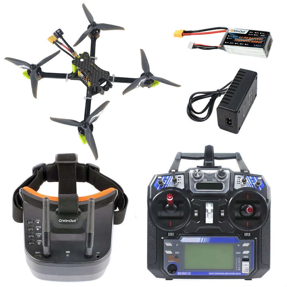 QWINOUT X220 5inch Racing Crossover Machine FPV Drone With Camera PNP/BNF/RTF - Image 2 of 4