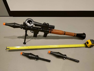 RPG-7 ロケットランチャー　室内用オモチャ RPG-7 ロケットランチャー型 おもちゃ】室内用 ナーフ系110