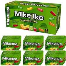 Mike and Ike Original Fruits Candy, 0.78 Ounce Box Pack of 24-18.72 Ounce Total