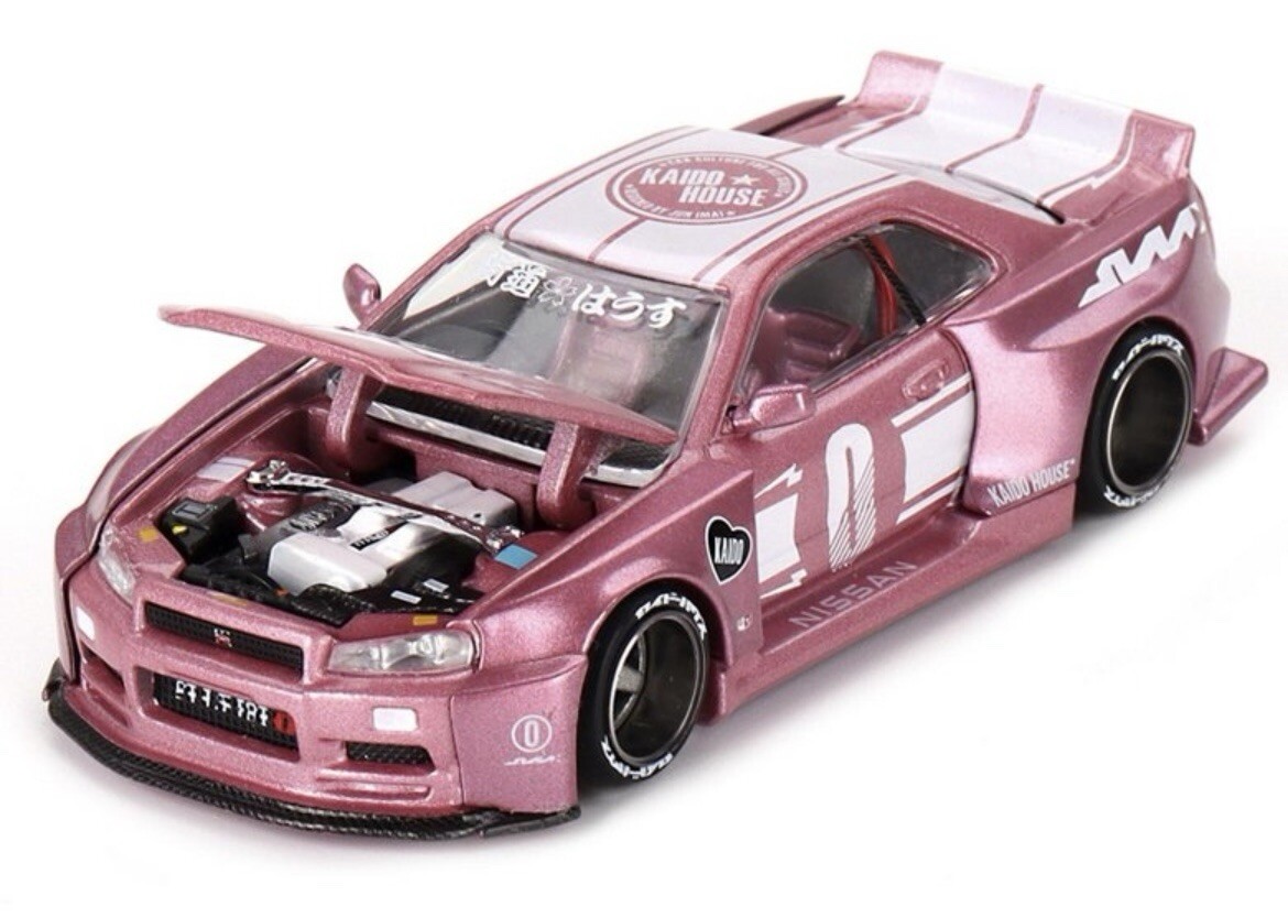 KAIDO HOUSE MINI GT NISSAN SKYLINE GT-R R34 KAIDO RACING