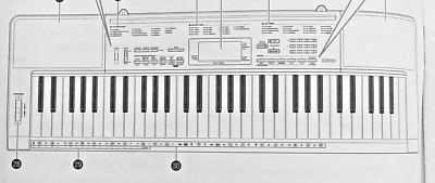 Casio CTK-2080 CTK-2200 CTK-2300 CTK-3200 Keyboard Original 