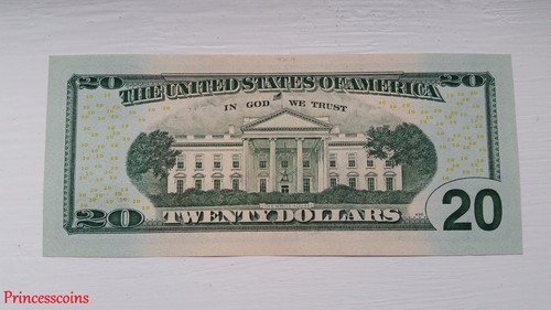 UNCIRCULATED US DOLLAR*SERIES OF $20 TWENTY DOLLAR BILL UNC - 第 3/4 張圖片