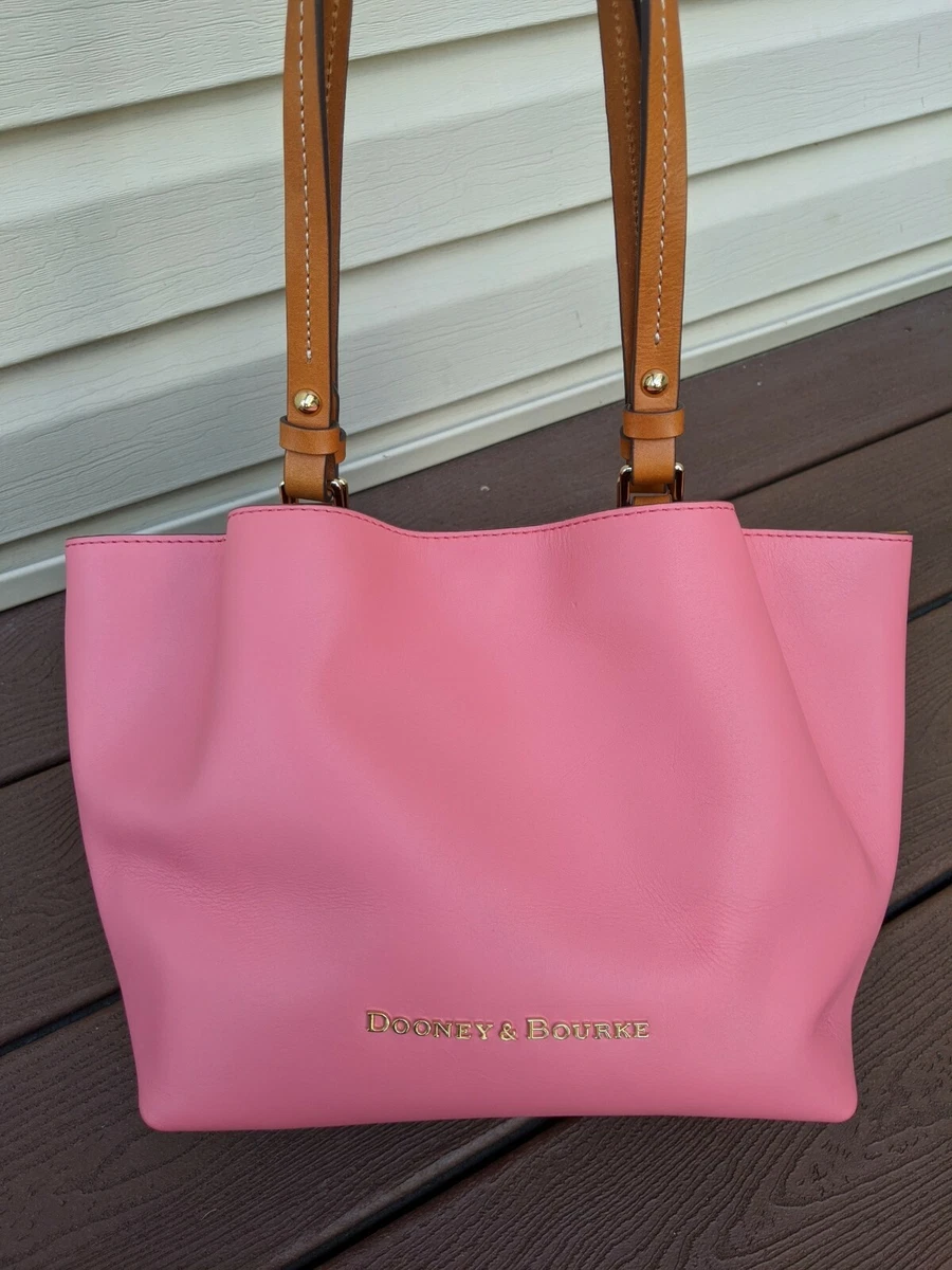 Dooney & Bourke, Bags, Dooney Bourke Saffiano Shopper Bubble Gum Pink