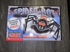 Scholastic SPIDER-BOT Build Your Own Mechanical Spider w/ Booklet - NEVER OPENED