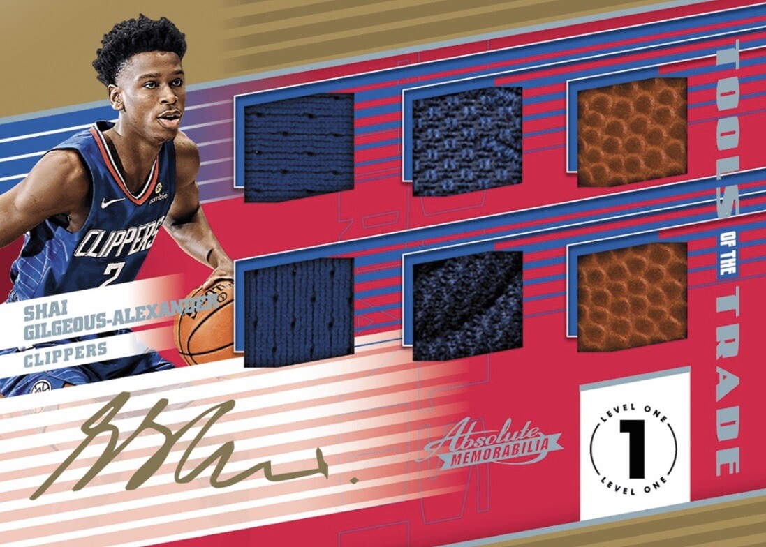 2018 Absolute Shai Gilgeous-Alexander Rookie Patch RPA RC