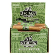 10 FRESH RedBarn Naturals 5" BULLY STICKS Dog True Chews Treats Dental Grass Fed