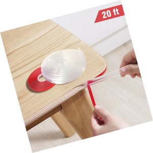 Transparent Corner Guards 20 Feet Furniture Table Edge Protectors