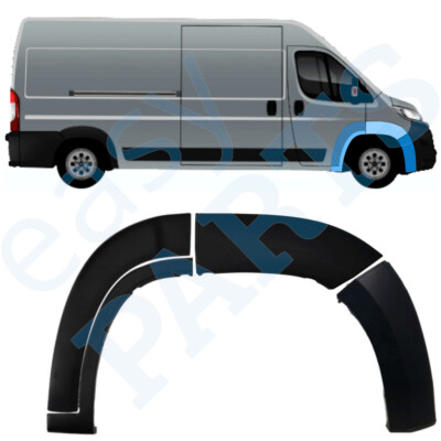 Für Fiat Ducato Peugeot Boxer Jumper 2018- Vorne Seitenleisten Satz / Rechts