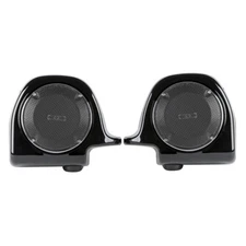 Lower Vented Fairings 6.5'' Speakers Grills Pods For Harley Street Glide 1988-13