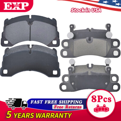 Front Rear Brake Pads for Volkswagen Touareg 2024 2015 - 2017 Porsche Cayenne
