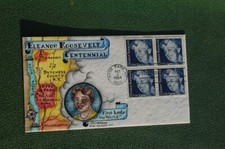 Eleanor Roosevelt 20c Stamp FDC D.W. Knapp HD HP Cachet S#2105 14643 Very Rare
