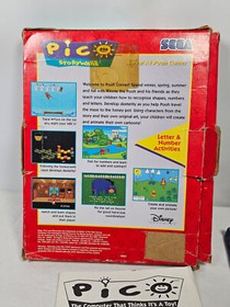 SEGA Pico Storyware A Year at Pooh Corner Complete in Box with Manual TESTED