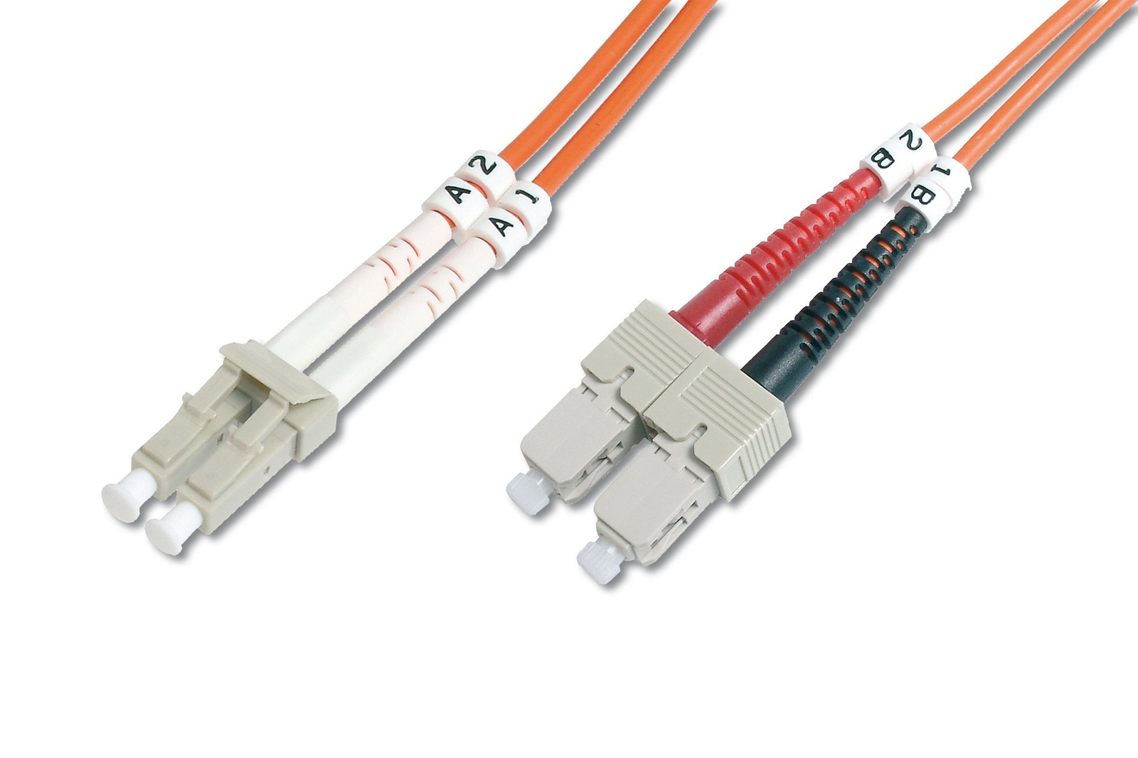DIGITUS LWL Patchkabel LC -> SC 1.00m Multimode D NUOVO