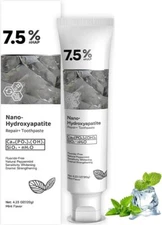 Hydroxyapatite Toothpaste for Advanced Enamel Protection, Gentle and Effective F