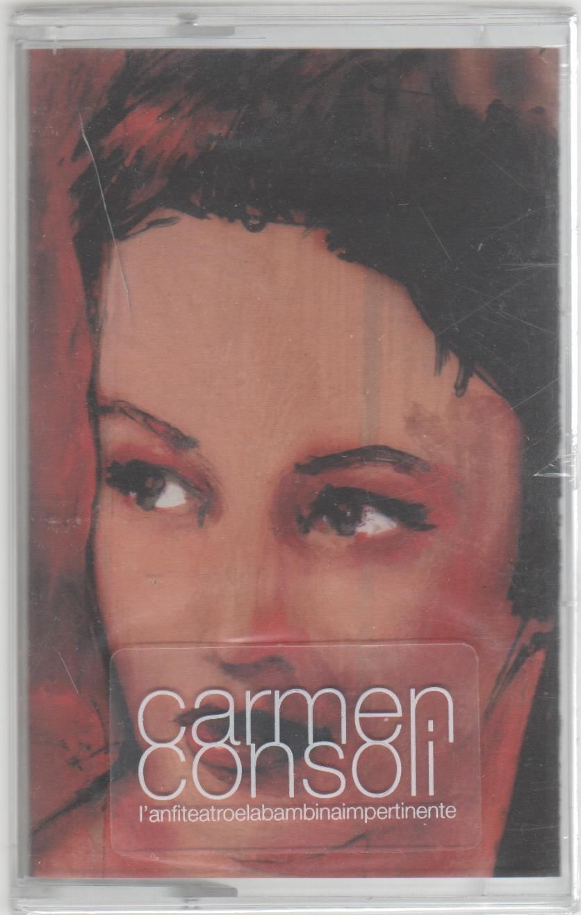 CARMEN CONSOLI L'ANFITEATROELABAMBINAIMPERTINENTE MC K7 MUSICASSETTA SIGIL.