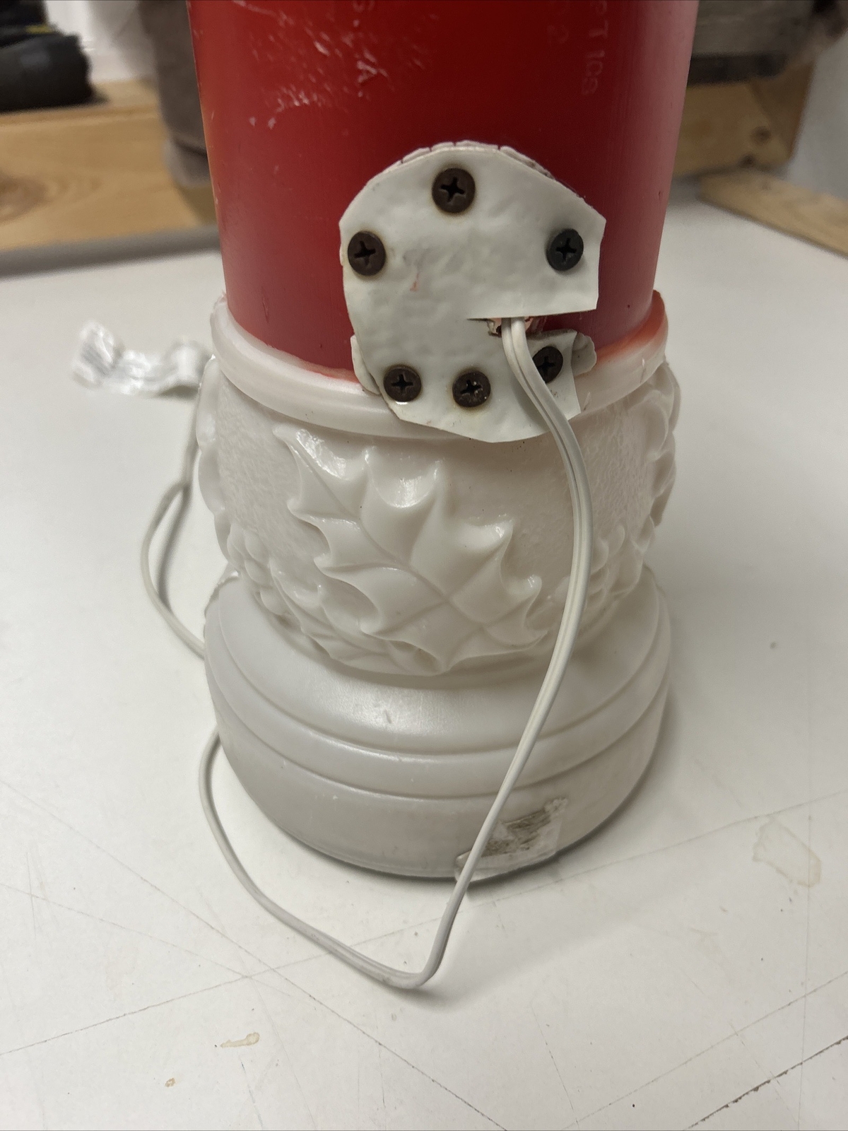 39" Vintage Noel Lighted Candle Empire Blow Mold Christmas Light eBay