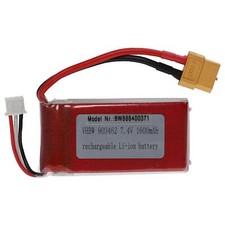 Batteria RC modellismo XT60 1600mAh 7,4V