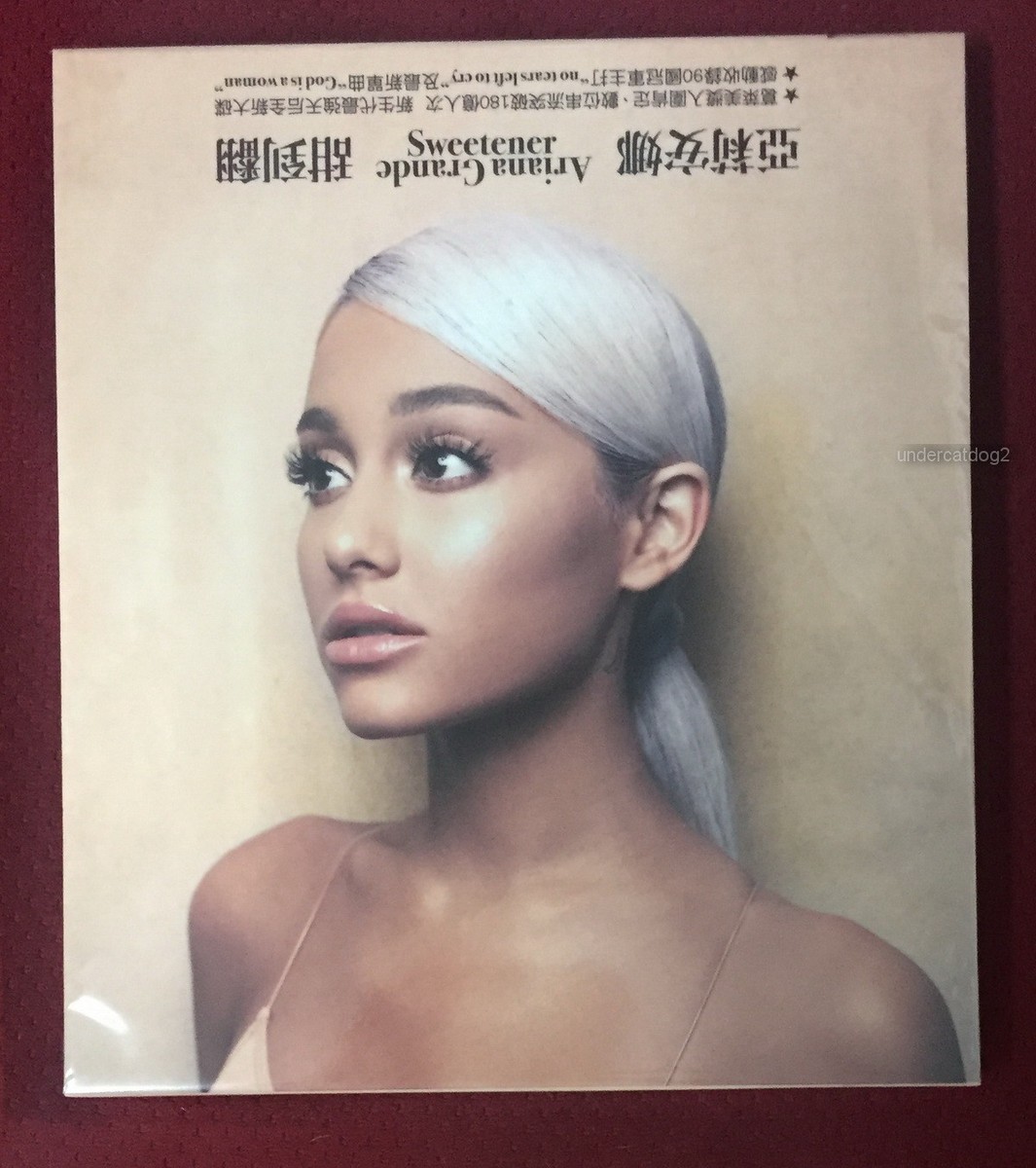 ARIANA GRANDE Sweetener 2018 Taiwan Ltd CD w/BOX+flyer