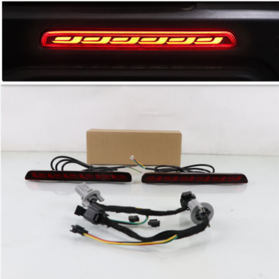 2pc LED Rear Fog Light Tail Bumper Lights For Honda CR-V 2023-2024 – Red, Clear Lens