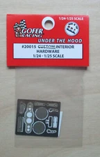 1/24-1/25 Photo-Etch Custom Interior Hardware w/Decal Detail Gofer Racing 20015