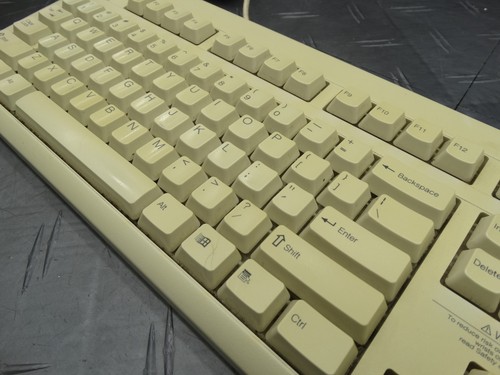 Compaq 166516-001 Wired Keyboard PS/2 Vintage 121975-001 - Picture 6 of 11