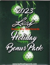 2023 Leaf Holiday Multi Sport Factory Sealed Hobby Bonus Pack