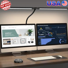 Led Desk Lamp for Office Home - Eye Caring Architect lamp with Clamp Table Lamp