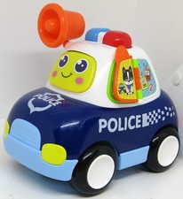 Hulie Toys, Educational ToddlerToys Police Car with Lights and Sound.