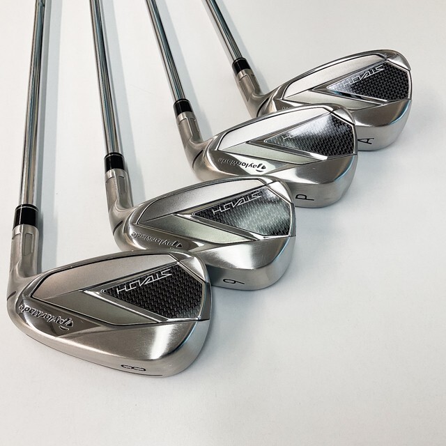 TaylorMade Stealth Irons 7 pc Set #5-PW,AW KBS Max MT 85 Steel Reg