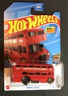 Hot Wheels Red Trouble Decker Bus 1:64 Diecast HW Metro 7/10 New 2023