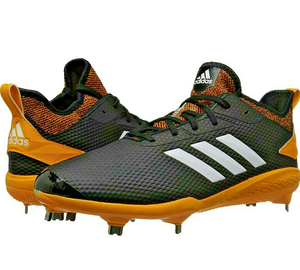 yellow adidas baseball cleats