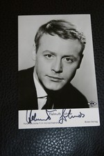 Helmuth Lohner, R&uuml;del Karte,9x14cm ,Autograph,Autogrammkarte   (#A28)