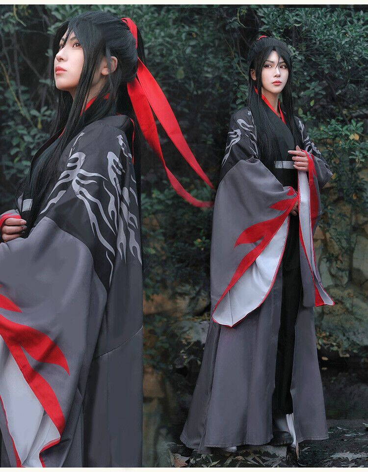 Mo Dao Zu Shi Wuxian Wei Yiling Patriarch Kimono Cosplay Costume