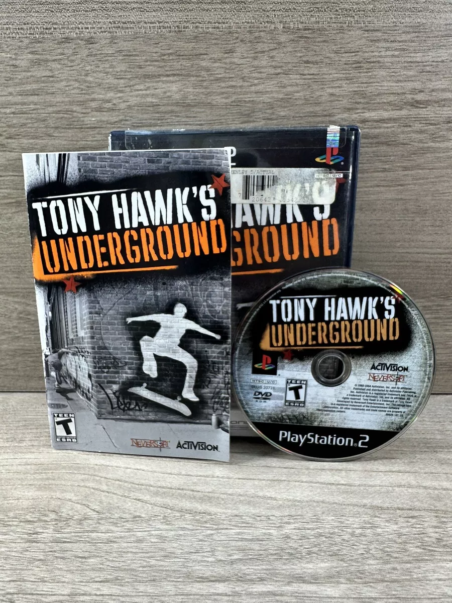 Tony Hawk's Underground - PlayStation 2 PS2 - CIB Sony