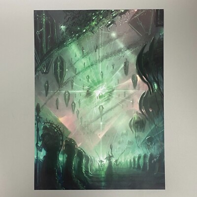 NECRONS DER STILLE KÖNIG NECRON KRIEGER KUNST BILD POSTER WARHAMMER 40K 40.000