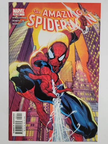 Amazing Spider-man #50 Marvel 2003 NM- 9.2 J. Scott Campbell cover art