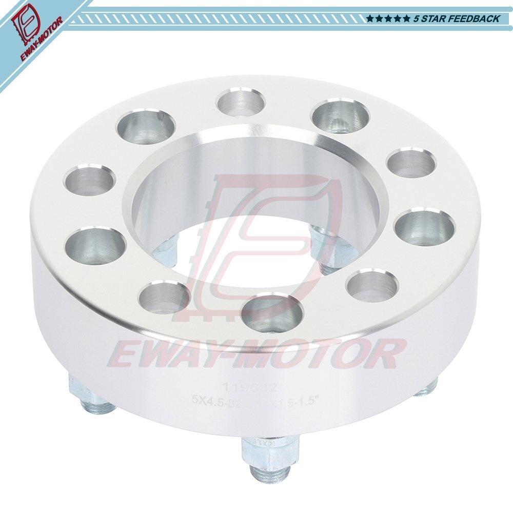 4 Pcs 5x4.5 1.5" Wheel Spacers 14x1.5 Fits Dodge Charger Maserati Chrysler 300