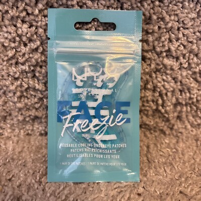 NYX Face Freezie Reusable Cooling Undereye Patches Dark Circle Depuff Sealed
