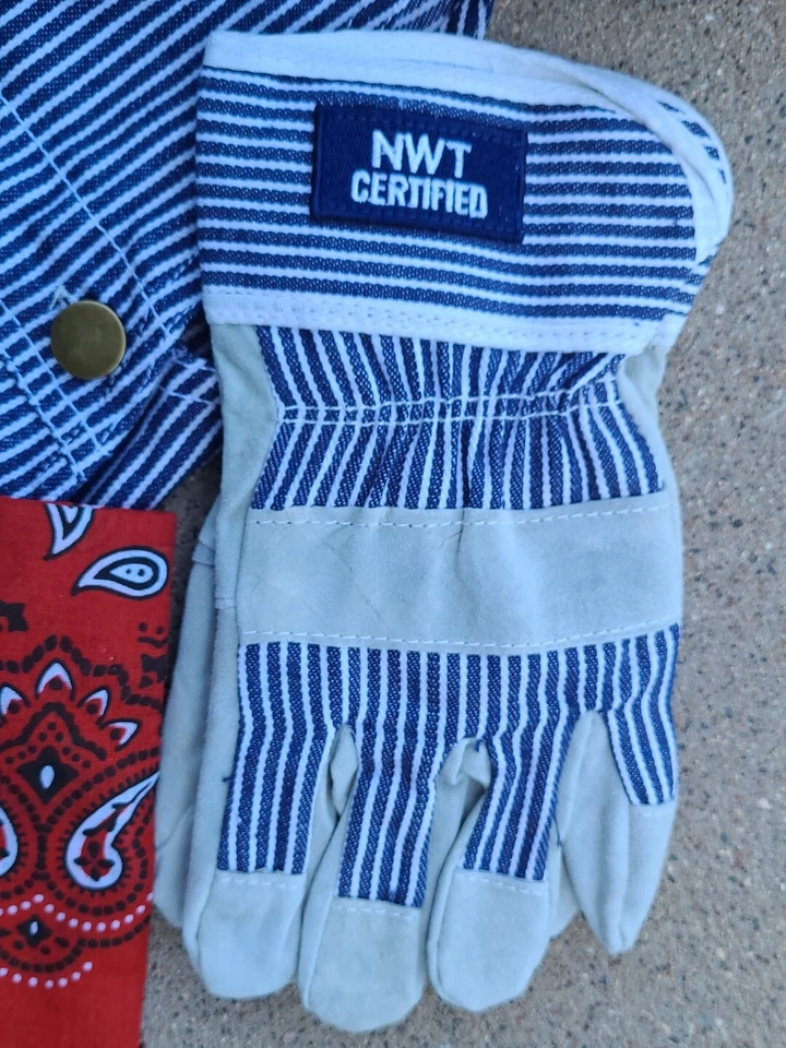 Get Real Gear Train Conductor Ingeniero Mono Disfraz Completo Vestir Niños 6 8 Foto 3 de 4