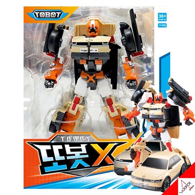 ◆GAMA ガマトイズ TRANS ROBOT おもちゃトイボックス 09472 TOBOT 2023 New Tobot X Transformer Robot Hyundai IONIQ Car Action