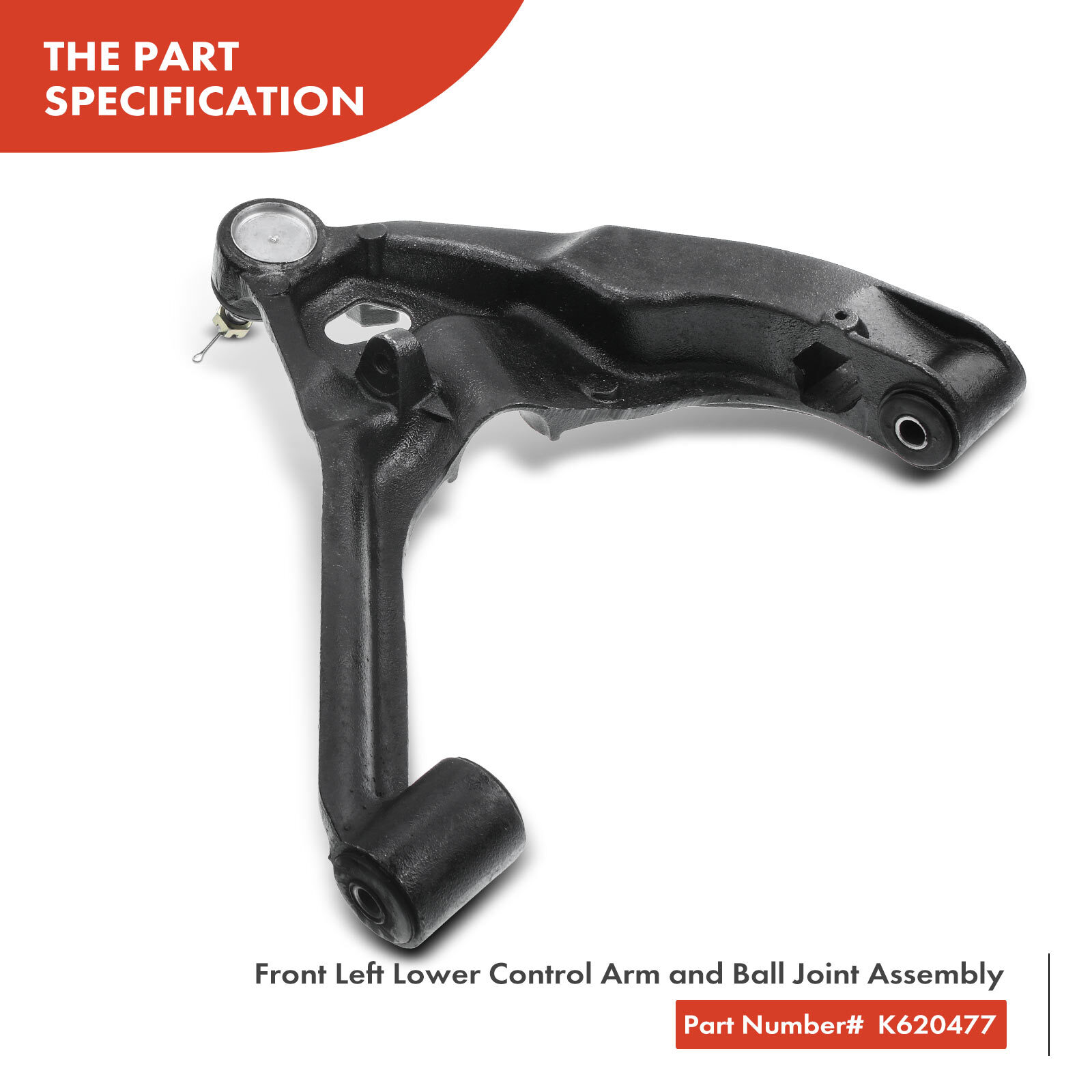 2x Front Lower Control Arm w/ Ball Joints for Dodge Dakota Durango