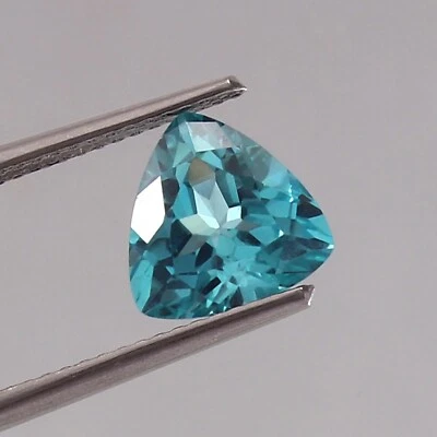 Natürlicher Ceylon Blau Grün Parti Saphir Trillion Cut Lose Edelstein 2,60 Ct - Bild 1 von 4