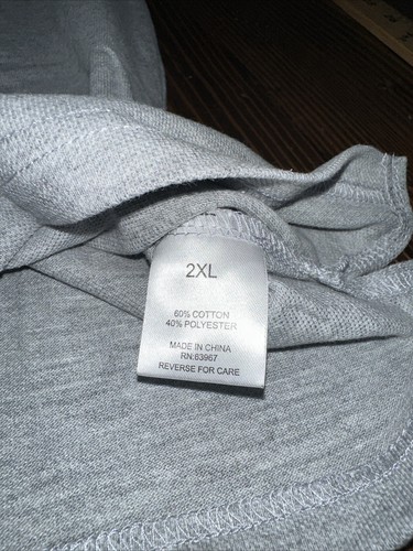 NWT Galaxy School Uniform Size 2XL Polo - Gray - Picture 7 of 8