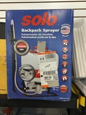 SOLO 4 Gal Backpack Sprayer - White
