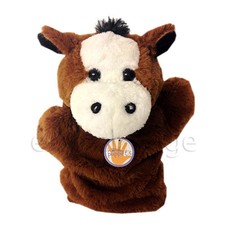 TEDDYKOMPANIET SCHÖNE HANDPUPPE PFERD 22 CM AUS SCHWEDEN NEU