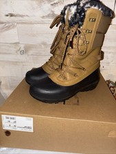 THE NORTH FACE WOMENS SHELLISTA IV LUXE WATERPROOF BOOTS - US size 10 - Brown