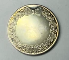 1 oz .999 Fine Silver Round -1992 Holiday Greeting Snowman